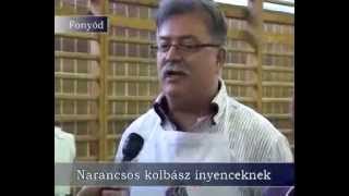 Narancsos kolbász, ínyenceknek