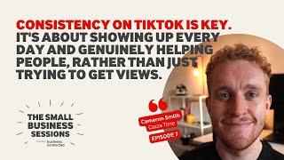 TikTok for business masterclass from a creator with 400,000 followers | Cameron Smith, Cazza Time