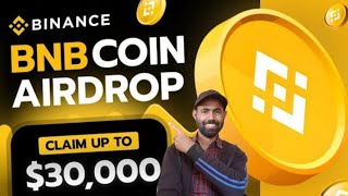 BNB Free Airdrop Telegram। Claim Up To BNB Token। Refer and earn free crypto। widrowal trust wallet।