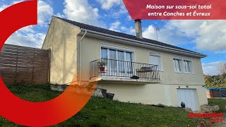 À VENDRE - Maison sur sous-sol total entre Conches et Évreux (Extérieur)