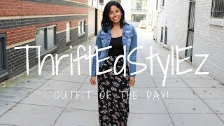 Outfit Of The Day 10.24.17-ThriftEdStylEz|E D I T H