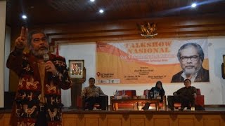 Talkshow Nasional BK FKIP UNS bersama Arist Merdeka Sirait