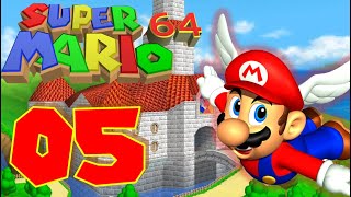 Lets Play Super Mario 64 (German, 100%) - 05 - von Tieren gequält