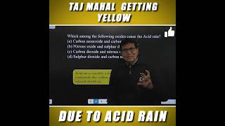 Trick to know the effect of acid rain | Chemistry Pandit #shorts