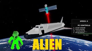 ALIEN SPACESHIP (Pinewood Space Shuttle #6)