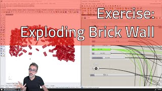 E.24 Exploding Brick Wall - Intro to Parametric Modeling