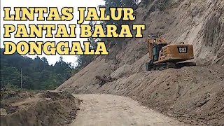 Melewati tanjakan Bosa jalur Pantai Barat Donggala