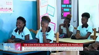 Ministro da Família anuncia a implementação do subsídio de início do ano escolar | Fala Cabo Verde