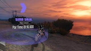 GTA 5 Online - Time Trial #21 - Raton Canyon - Easy $51 000 Nagasaki Shotaro