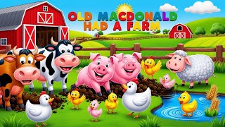 "Join the Fun! 🎶 Old MacDonald Had a Farm - Kids Singalong with Happiest Nursery Rhymes!"