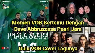 Momen Voice Of Baceprot Bertemu Dave Abbruzzese Pearl Jam. Dulu VOB Cover Lagu Even Flow.