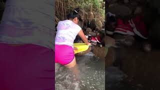 mi Mujer en el Rio 🐟 #shorts #viral #elsalvador