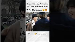 Jungkook gift for taehyung 🥰😘 Taekook forever ♾️#bts#shortsfeed#viralyoutubeshorts