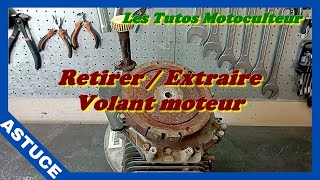 Tuto / Astuce : Démonter/extraire un volant moteur ( Briggs , Honda , Kawasaki )