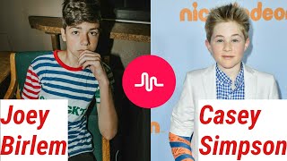 JOEY BIRLEM vs. CASEY SIMPSON Musical.ly Compilation