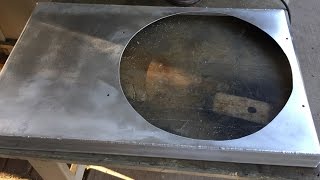 PART 1 TIG WELDING AN ALUMINUM FAN SHROUD | 1977 Chevy C10 Cooling system