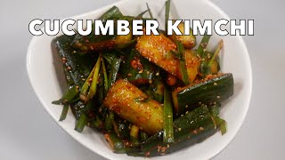 Easy Cucumber Kimchi Recipe | Delicious Oi Kimchi Recipe