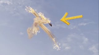 Helicopter Releases 100 Flares at an Airshow! | Daily dose of Aviation