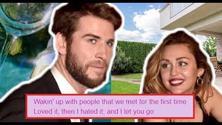 Miley Wanted To Settle Down, Liam Wanted To Party| Lyrics Meaning