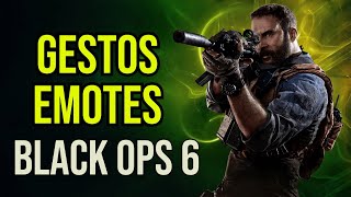 Cómo Hacer Emotes Gestos en Black Ops 6, COD BO6, truco, tip