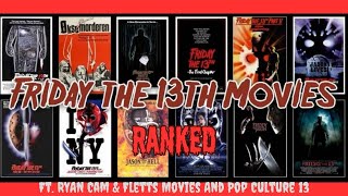 SCARETEMBER | Every Friday The 13th Movie Ranked Ft. Ryan Cam and Fletts Movies And Pop Culture 13