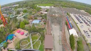 [4K] Goliath POV at Six Flags Great America