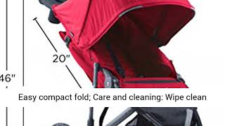 Joovy Zoom 360 Ultralight Jogging Stroller, Large Canopy, Lightweight Jogger, Extra Large Air Filled