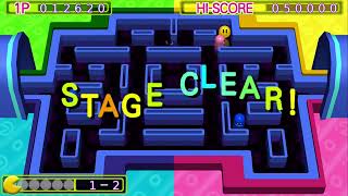 PAC-MAN Arrangement (2005 Console Version) - Gameplay on PAC-MAN MUSEUM+ (XBOX One)