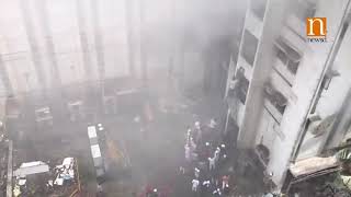 Mumbai: Fire breaks out in MTNL building in Bandra; over 100 people feared trapped