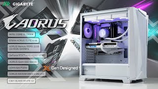 Aorus X White Gaming PC - Build và test nhiệt độ với AORUS WATERFORCE II 360