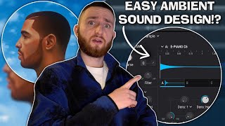 easy ambient sound design technique!? | making a melodic r&b synth beat for drake from scratch