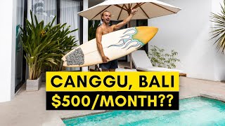 Can You Live in CANGGU, BALI for $500/Month??