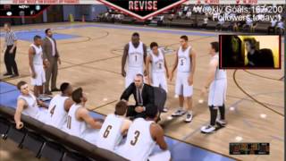 NBA2k16-Mycareer-part3(high school game 2)