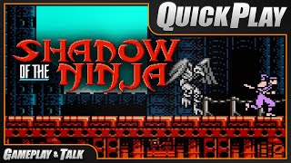 Shadow of the Ninja (NES) | Gameplay and Talk Quick Play #53 - Full Playthrough