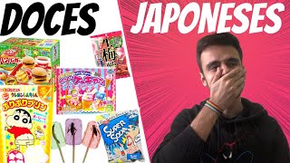 QUASE VOMITEI PROVANDO DOCES JAPONESES | Thiago Malvar