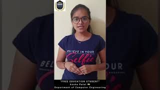 Free Education Student | Aesha Patel | Sigma Institute of Engineering | Computer Engineering