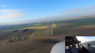 ATTERRISSAGE 28R À PERSAN-BEAUMONT AU RETOUR DU VOL PERSAN-ROUEN EN CESSNA 172