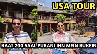 USA mein doso saal purani inn mein thhahre #california #usa #travelvlog