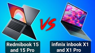 redmibook 15 Pro vs infinix inbook X1 pro | redmibook 15 vs infinix inbook X1| redmibook vs inbook