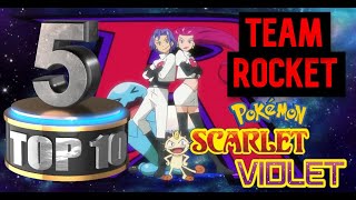 The  5 Strongest Pokemon of Team Rocket on Pokemon Scarlet and Violet