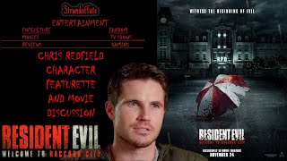 Resident Evil Welcome to Raccoon City Chris Redfield Featurette and movie talk