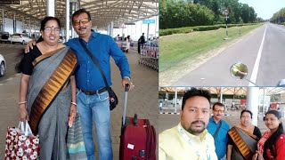 Hyderabad to Durgapur by indigo || বাবা মা বাড়ি ফিরে গেল || Bengali vlog