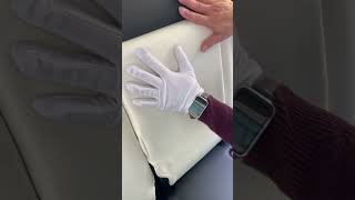 How to Install Tesla Model 3 Rear Cup Holder Seat Covers Like a Pro! #follow #usa