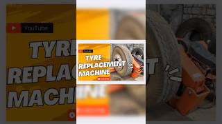 Tyre changing machine #truck #tipper #hd #construction #mechanical #puncher #tyres #tube #mechanic