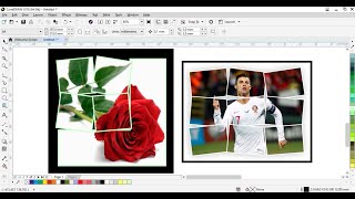 Making photo collage in 2 minutes with coreldraw