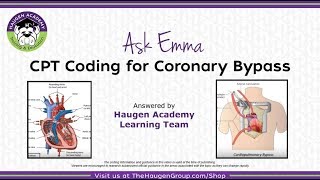 HCGTV: Medical Coding Tips - Coding for Coronary Bypass in CPT