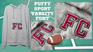 DIY Sport Varsity Foam Applique Letters: Easy Step-by-Step Guide