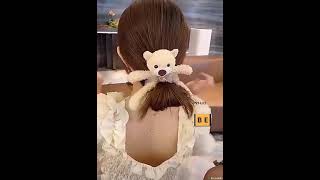 Cute Plush teddy hair rope