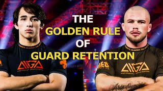 Simple Trick for Advanced Guard Retention - AIGA BJJ Analysis