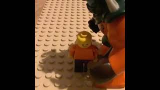 Lego man gets punched #teamautobricks#lego#teamlegoman